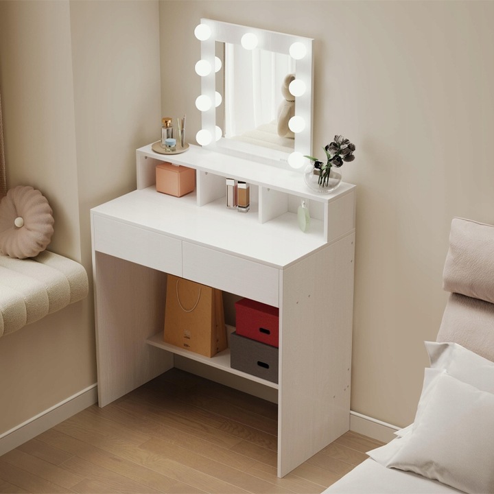 TOALETKA-DO-MAKIJAZU-WIZAZU-KOSMETYCZNA-Z-LUSTREM-LED-LOFT-NOWOCZESNA-80-CM-Glebokosc-mebla-40-cm