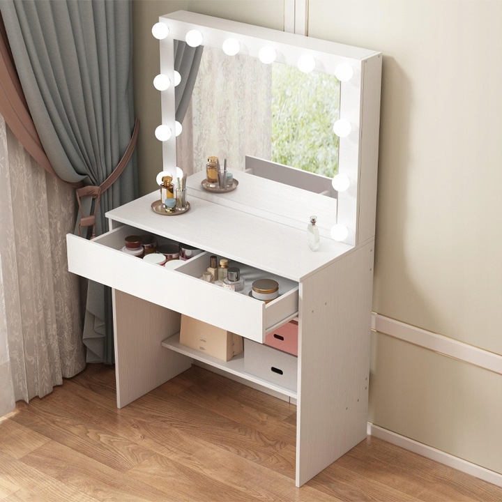 TOALETKA-KOSMETYCZNA-MAKIJAZU-WIZAZU-Z-LUSTREM-LED-NOWOCZESNA-GLAMOUR-LOFT-Szerokosc-mebla-80-cm
