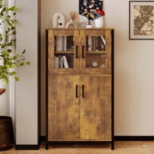 Rustikálna Komoda Loft Retro – Vintage Kredenc do Obývačky a Kuchyne